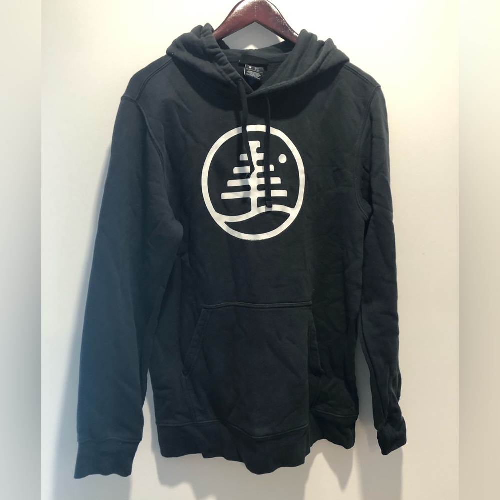 Black Graphic Hoodie Sweatshirt Burton
